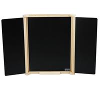 Jeujura Tableau Triptyque En Bois Naturel