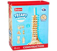 JEUJURA - TECAP? Classic 200 planchettes en bois, 200 Pièces