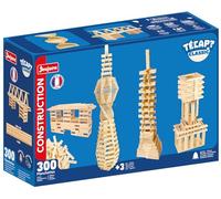 JeuJura Jeu de construction en bois Tecap Classic 300 pièces Dès 3 ans