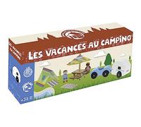 Jeujura - Vacances au Camping - Jeu de Construction dès 3 Ans - 8275