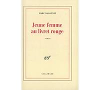 Jeune femme au livret rouge