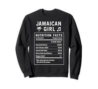 Jeune Fille jamaïcaine drôle Jamaica Roots Sweatshirt