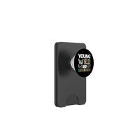 Jeune Fille Sauvage et dix-Sept Ans drôle PopSockets PopWallet pour MagSafe