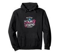 Jeune Légende Monde Meilleur Style Sweat à Capuche