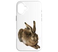 Jeune lièvre (Feldhase) par Albrecht Durer (1502) Coque pour iPhone 16 Plus