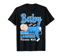 Jeune Loading - Maman & Bébé pour la grossesse Baby Shower T-Shirt