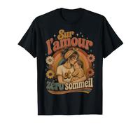 Jeune Maman Nouvelle Mère Retro Vintage T-Shirt