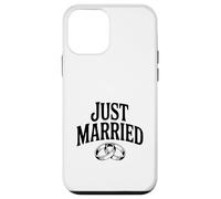 Jeune marié Juste marié pour Couple de mariés Coque pour iPhone 12 Mini