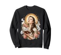 Jeune Pasteur culte louange Coquette chrétienne Dimanche de Pâques Sweatshirt