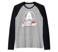 Jeune permis as du Volant Humour permis de Conduire Manche Raglan