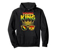 Jeunes garçons Afro-américains couronnés par Le Young King Crown 1865 Sweat à Capuche