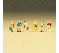 Jeunes gens voyageurs (x6) - PREISER 88522 - Z 1/220