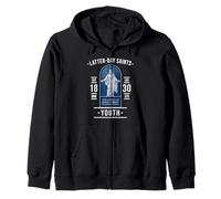 Jeunesse des Saints des Derniers Jours - Vivre pour Jésus Sweat à Capuche