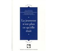 Jeunesse n est plus ce qu elle etait Pur (Auteur)