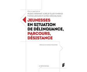 Jeunesses en situation de délinquance, parcours, désistance - Hélène Cheronnet - Presses Universitaires Rennes - broché - Essai