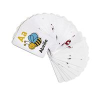 Jeux 2 mômes Cartes Éducatives Illustrées Alphabet 26 Mots Multicolore | Papier, cartes éducatives illustrées, 26 mots de l'alphabet, développement du vocabulaire, apprentissage, enfant, multicolore