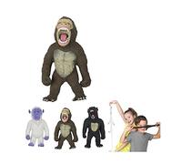 Jeux 2 MOMES - EA4501 Jouet Monstre Extensible - Conçu pour Stimulation Créative - Facile à Nettoyer - Dimensions Pratiques 8,5 x 13,5 x 5 cm - Couleur Assortie