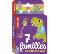 Jeux 7 familles les dinosaures - Maria Neradova - Lito - Jeux livres objets