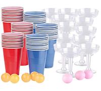 Jeux à boire: prosecco et bière-pong, 60 gobelets et 12 coupes [infactory]