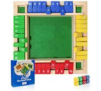 Jeux à boîte fermée, jeux de société classiques pour 1 à 4 personnes, jeux de dés, jeux de fête en famille, jouets de voyage, jeux parent-enfant, entraînement à la logique mathématique pour enfants