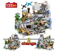 Jeux à construire compatible lego minecraft : LA MINE 1000 pieces
