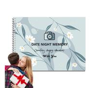 Jeux à gratter pour couples - Livre d'aventure de nuit de date, album photo romantique pour couple avec des défis amusants | Activités créatives à gratter pour les partenaires, construction souvenir