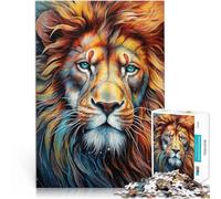 Jeux Amusants Portrait étonnant du Lion Puzzles pour Adolescents 2000 pièces 70x100cm Car C'est Un pour Toute la Famille à partir de 14 Ans