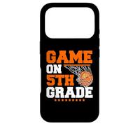 Jeux Amusants sur Le Basket-Ball de cinquième année Premier Jour d'école Coque pour iPhone 17 Pro