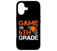 Jeux Amusants sur Le Basket-Ball de sixième année Premier Jour d'école Coque pour iPhone 17