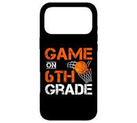 Jeux Amusants sur Le Basket-Ball de sixième année Premier Jour d'école Coque pour iPhone 17 Pro Max