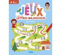 Jeux avec des lettres majuscules - les contes - Isabelle Jacqué - Lito - broché - Document jeunesse