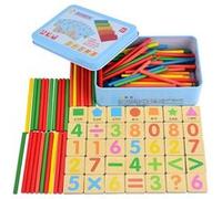 Jeux Calcul Mathematique en Bois Jouet Montessori Arithmétique Jouet Mathématique Puzzle Éducatif Cadeau Pour Enfants G