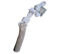 jeux corde à tirer avec bâton à mâché Green java 51 cm L pour chien