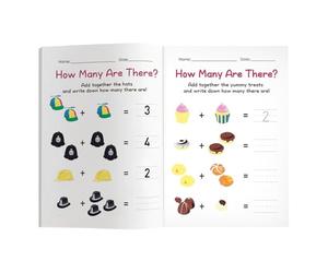 Jeux d'Addition et de Soustraction - 64 Pages Éducatif, Interactif, Cahier d'Activité ,Activités de calcul pour - Cadeau de Voyage pour Jouer à la Maison