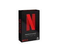 Jeu Netflix - Jeu de Société Partenariat avec Netflix pour Les Amis et la Famille - Amusez Vous à Recréer des Séries Netflix avec des Rebondissements Hilarants - Jeu de Carte Party Game 14 Ans et +