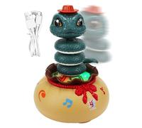 Jeux Danseurs pour Enfants Petits Serpent Électrique Ondulant, Jouet Interactif Avec Musique Et Lumières Pour Enfants Garçons École Maternelle Maison