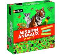 Jeux d'apprentissage - NATHAN - Mission Animaux La Jungle - Sciences et jeux - Enfant - Intérieur