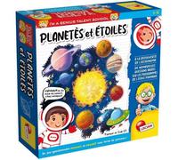 LISCIANI - I'm A Genius - Planètes et Étoiles - Quiz Educatif pour Enfants dès 5 ans - Découverte De L'Astronomie - Parcours de Jeux - 3 Niveaux de Difficultés - Fabriqué en Italie