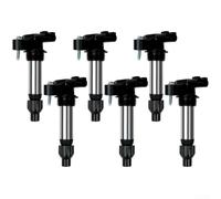Jeux de 6 bobines d'allumage ABS Alliage pour v6 3.6L Jeux de | Compatible pour chevy, pour gmc, pour cadillac, remplace UF569, réduit ratés, améliore rendement