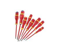 Facom Tournevis PROTWIST VDE ATD.J8VE - Jeu 8 pièces isolés 1000 V pour vis à fente et Pozidriv