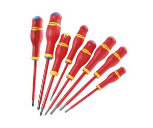 Jeux de 8 tournevis Protwist isolés 1000 Volts FACOM - ATD.J8VE