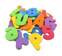 Jeux de bain - 36 pièces de mousse de bain avec lettres et chiffres | Ensemble de jouets de bain pour enfants de 1 à 3 ans - Jouet de douche flottant pour piscine pour enfants