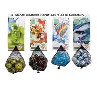 Jeux de billes - Best - Sachet de 20 billes + 1 calot - Coloris aléatoire - Pour enfants à partir de 4 ans