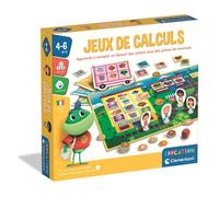 Clementoni | Coffret Jeux de Calcul | 4-6 Ans | Apprend à Compter en Faisant des Achats | Jeu Plateau | Éducation | Fabriqué en Italie | Cadeau Enfant