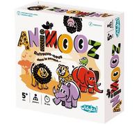 Jeux de carte animooz Widyka - blanc/violet/rouge/jaune - 4,2x12,5x12,5 cm