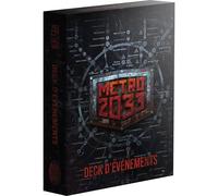 Jeux de carte deck evenement Arkhane Asylum Metro 2033 Noir TU