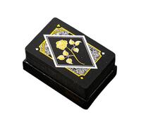 Jeux de cartes de fête, jeu de cartes de construction d'équipe, 8,7 x 5,7 x 2,6 cm, jouets interactifs pour enfants et compact, match portable pour liens familiaux, conversations, structure