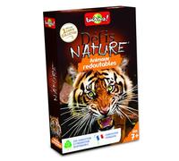 Bioviva – Jeu de cartes Défis Nature Animaux redoutables – 2-6 joueurs – 7 ans – Fabriqué en France