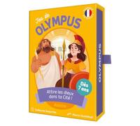 Auzou - Jeu de cartes - Jeu de Olympus - Attire les dieux dans ta cité !