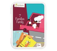 Jeux de cartes, Jeu des 7 familles - Multicolore